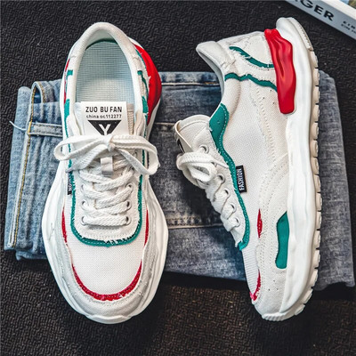 Pantofi pentru bărbați de designer de modă Dizolvă pantofi groși Pantofi casual bărbați cu platformă Tendință pantofi groși Pantofi de mers