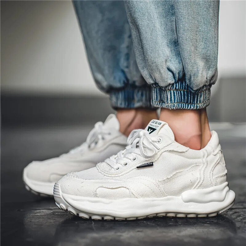 Pantofi pentru bărbați de designer de modă Dizolvă pantofi groși Pantofi casual bărbați cu platformă Tendință pantofi groși Pantofi de mers