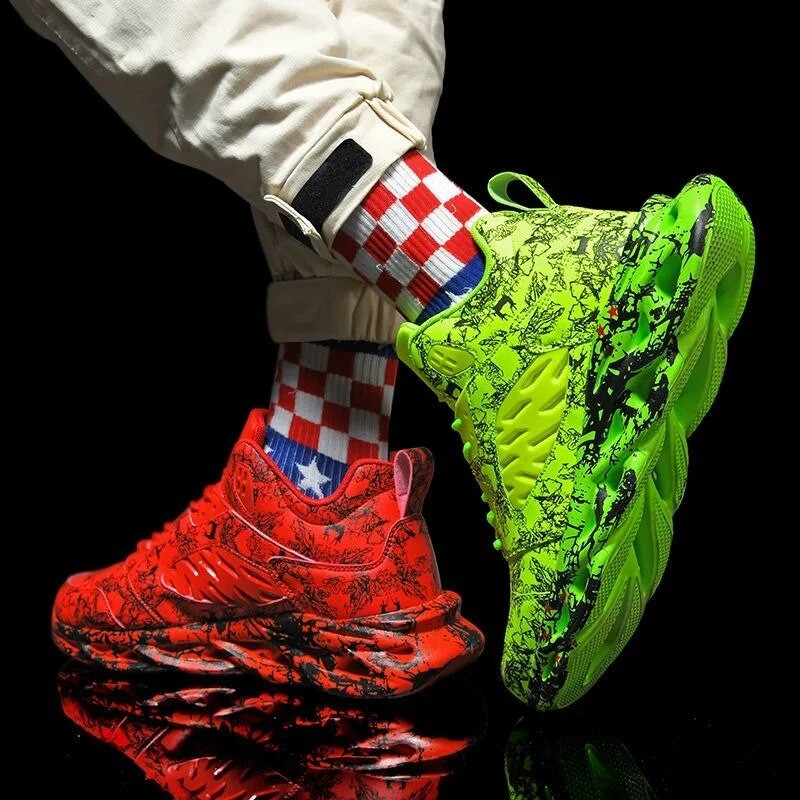 Klasszikus férfi tornacipők divatos hálós, légáteresztő férfi alkalmi cipők kültéri sétáló kocogócipők könnyű zapatillas hombre férfi cipők