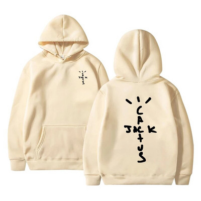 Hanorac hip hop Cactus Jack Swag Print Funny Femei Bărbați Hanorac cu glugă Pulover casual Harajuku