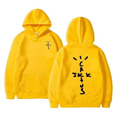 Hanorac hip hop Cactus Jack Swag Print Funny Femei Bărbați Hanorac cu glugă Pulover casual Harajuku