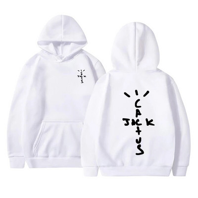 Hanorac hip hop Cactus Jack Swag Print Funny Femei Bărbați Hanorac cu glugă Pulover casual Harajuku