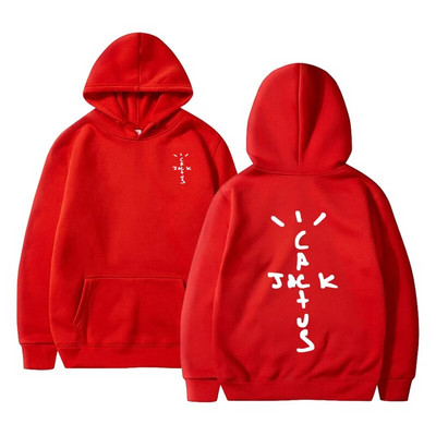 Hanorac hip hop Cactus Jack Swag Print Funny Femei Bărbați Hanorac cu glugă Pulover casual Harajuku