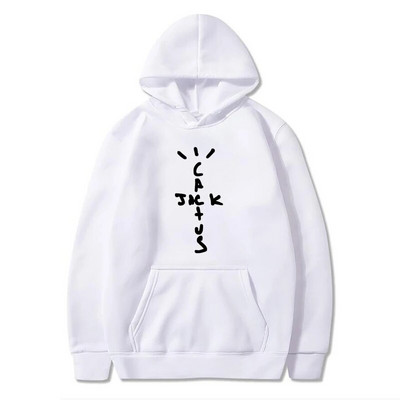 Hanorac hip hop Cactus Jack Swag Print Funny Femei Bărbați Hanorac cu glugă Pulover casual Harajuku