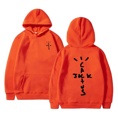 Hanorac hip hop Cactus Jack Swag Print Funny Femei Bărbați Hanorac cu glugă Pulover casual Harajuku