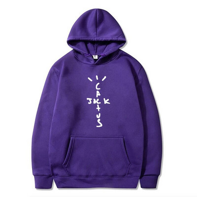 Hanorac hip hop Cactus Jack Swag Print Funny Femei Bărbați Hanorac cu glugă Pulover casual Harajuku