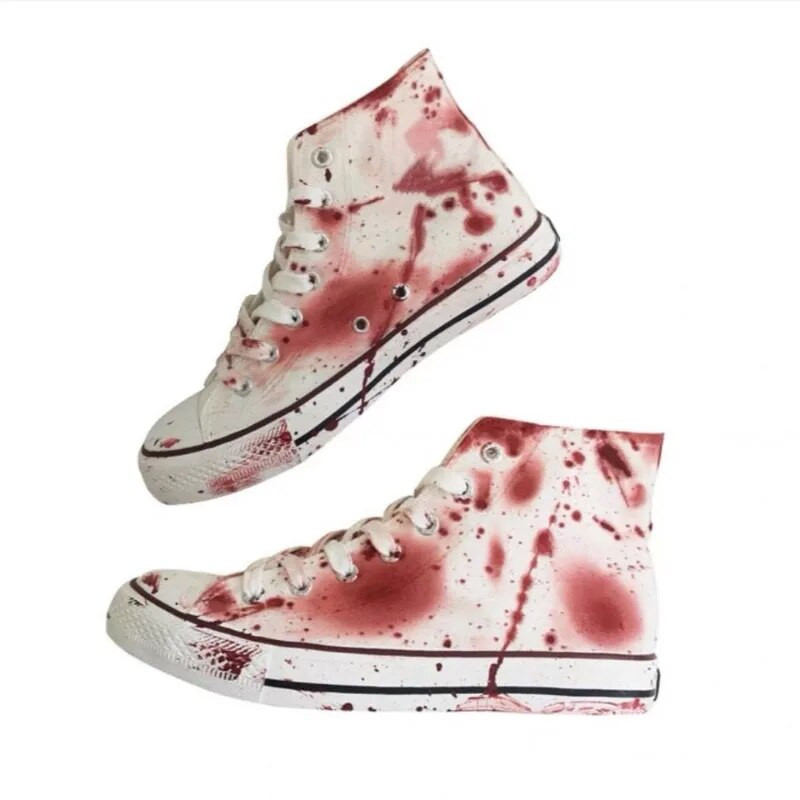 Graffiti Bărbați Pantofi de pânză Y2k pictați manual Darkness Vintage Casual Pantofi respirabili Moda femei amuzant Atletic Încălțăminte nouă