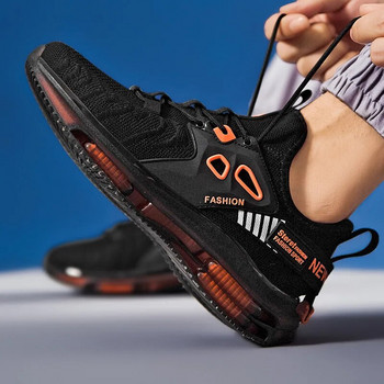 Нови мъжки маратонки Модни ежедневни обувки за бягане Комфортни външни въздушни възглавници Тенис обувки за джогинг По-високи премиум обувки за баскетбол