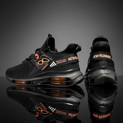 Nové pánske tenisky, módne ležérne bežecké topánky, pohodlné vonkajšie tenisové topánky s vzduchovým vankúšom, vyššia prémiová basketbalová obuv