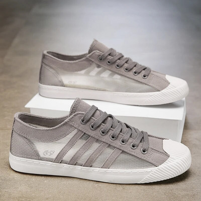 Pantofii pentru bărbați sunt mici pentru pantofi de pânză 2023 primăvară/vară pantofi de skateboard pentru petrecerea timpului liber pantofi vulcanizați confortabili, respirabili