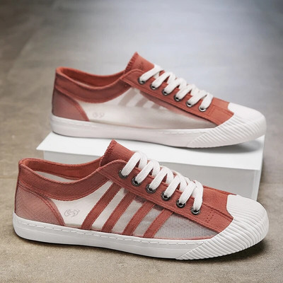 Pantofii pentru bărbați sunt mici pentru pantofi de pânză 2023 primăvară/vară pantofi de skateboard pentru petrecerea timpului liber pantofi vulcanizați confortabili, respirabili