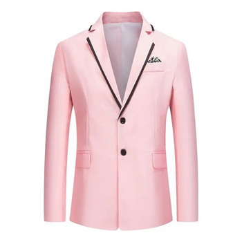 2023 Пролет/Лято Нов мъжки моден ежедневен костюм Палто Мъжки костюм Корейска версия Облекло