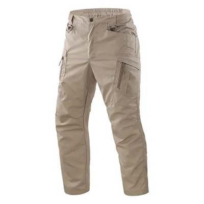 Pantaloni cargo pentru bărbați Pantaloni de lucru cu buzunare multiple Pantaloni tactici casual Îmbrăcăminte de exterior pentru bărbați Pantaloni rezistenți la uzură, drepti, toamnă și iarnă