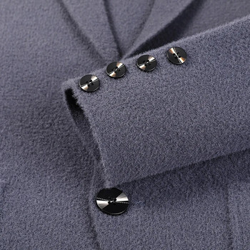 Най-висок клас Нова есенно-зимна мода на марката Slim Fit Knit Blazer Мъжка горна жилетка Пуловер Ежедневни палта Яке Мъжки дрехи 2023 г.