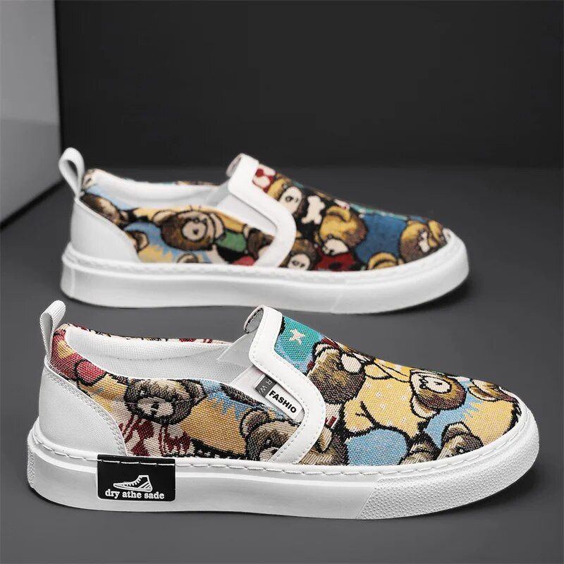 Pánske letné priedušné ležérne ploché topánky Pánske espadrilky Mokasíny Módne chlapčenské plátené topánky Rybárska obuv pre vodičov Pánske topánky