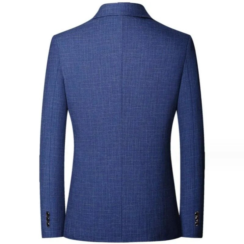 Άνοιξη φθινόπωρο 2024 Ανδρικό casual high-end μόδα casual νεανικό και μεσήλικα ριγέ τζάκετ blazer μεγάλου μεγέθους M-4XL