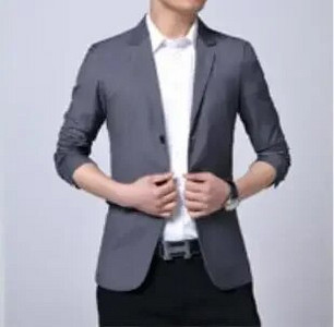 2024 Νέο ανδρικό σακάκι άνοιξη φθινόπωρο καινούργιο ανδρικό κοστούμι Έξυπνο περιστασιακό λεπτό επαγγελματικό επαγγελματικό ανδρικό μπουφάν