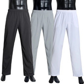 Pantaloni lungi pentru bărbați islamici musulmani Pantaloni casual cu talie înaltă Îmbrăcăminte din Orientul Mijlociu M-3XL