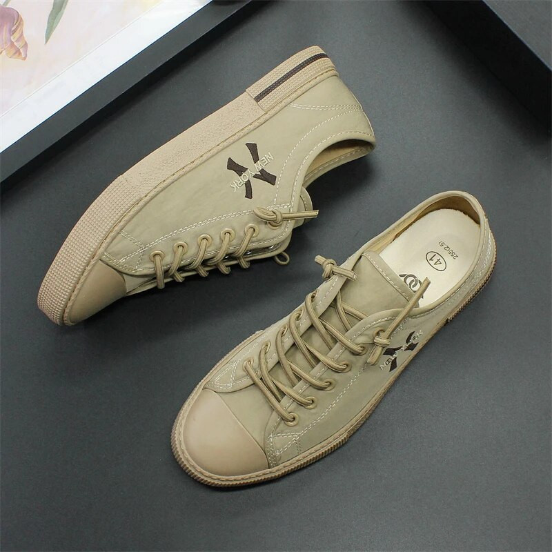 Pánske topánky Big yards v lete 2023, mládežnícka rekreačná obuv, priedušná látková obuv s mäkkou podrážkou, ploché sandále Joker, balík pošta