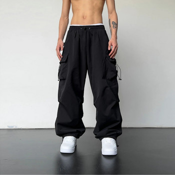 Streetwear Άνοιξη Καλοκαίρι Ανδρικό Παντελόνι Cargo Ανδρικό παντελόνι Harajuku Casual Ανδρικό Jogger Παντελόνι με φαρδύ πόδι Φαρδύ γυναικείο παντελόνι