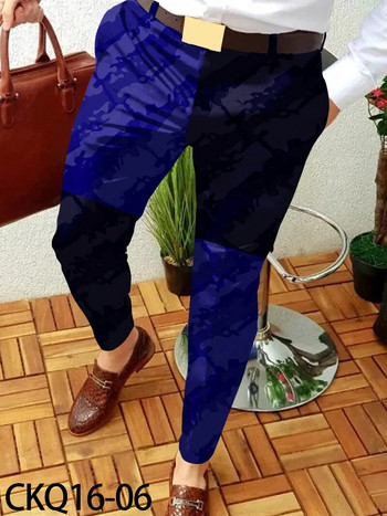 2023 New Men Business Casual παντελόνια Σπορ μοτίβο εκτύπωσης ίσιο μακρύ παντελόνι Ανδρικά ανοιξιάτικα φθινοπωρινά ρούχα Streetwear Ανδρικά ρούχα