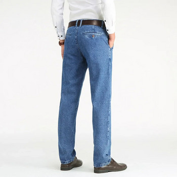 2023 Χοντρό βαμβακερό ύφασμα Χαλαρή Εφαρμογή Μάρκα Τζιν Ανδρικά Casual Classic Straight Loose Jeans Ανδρικό τζιν παντελόνι Παντελόνι Μέγεθος 28-40
