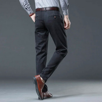 KUBRO марка памучни мъжки дънки 2022 деним панталони марка класически дрехи гащеризони прави панталони за мъже сини дънки размер 30-38