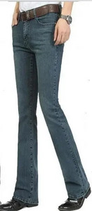 Pánske ležérne nohavice Four Seasons, nové, 26-38, s elastickým strihom a strihom do bot, s rozšíreným pásom a zvonovým podpätkom