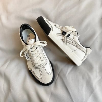 Pánske nové plátené topánky na jeseň 2023, pánska kórejská verzia, trendy a všestranné ploché topánky s mäkkou podrážkou, párové topánky, pánske doskové topánky