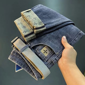 Harajuku Luxusné 2023 Nový príchod Dizajnérske pánske vyšívané džínsy Kovbojské hip hopové INS Streetwear nohavice Punk džínsy Pánske