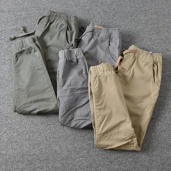 Κομψό παντελόνι Joggers Sporty Pure Color Slim Παντελόνι Μονόχρωμο Ανδρικό Ανδρικό Παντελόνι Cargo Ανδρικά Ρούχα