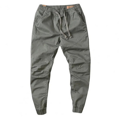 Pantaloni de jogging eleganti Pantaloni subțiri de culoare pură, de culoare solidă, pentru bărbați, pantaloni cargo, haine pentru bărbați
