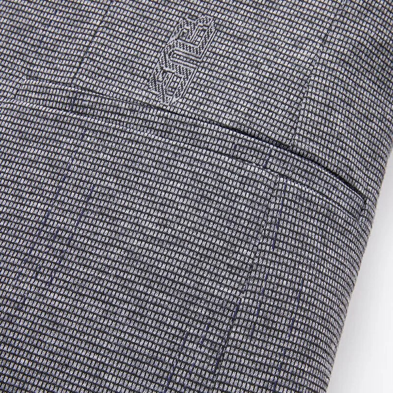 2022 Νέα μπουτίκ μόδας γκρι ανδρικό casual επαγγελματικό κοστούμι γαμπρός επίδειξη γάμου ανδρικό σακάκι