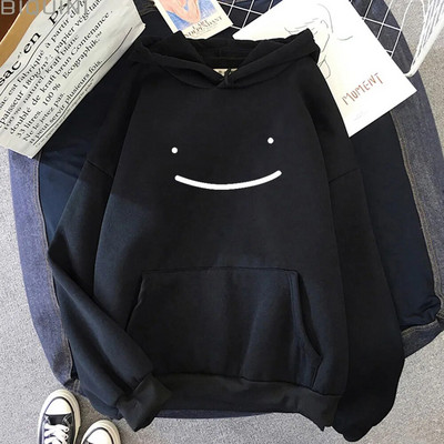 Hanorace Dream Smp pentru femei Hanorac supradimensionat estetic Harajuku Hanorace bărbați unisex Wram cu mânecă lungă Haine Kawaii Anime