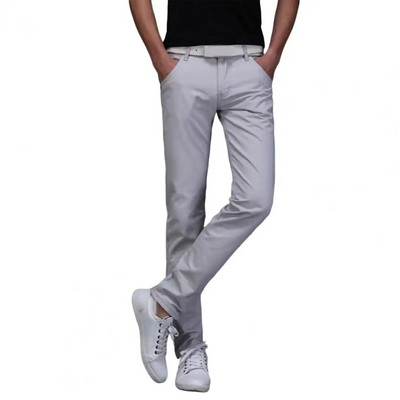 Jeans skinny elastici noi pentru bărbați, pantaloni de denim slim fit, de modă, pantaloni, îmbrăcăminte de marcă masculină, blugi de afaceri pentru bărbați, pantaloni chino