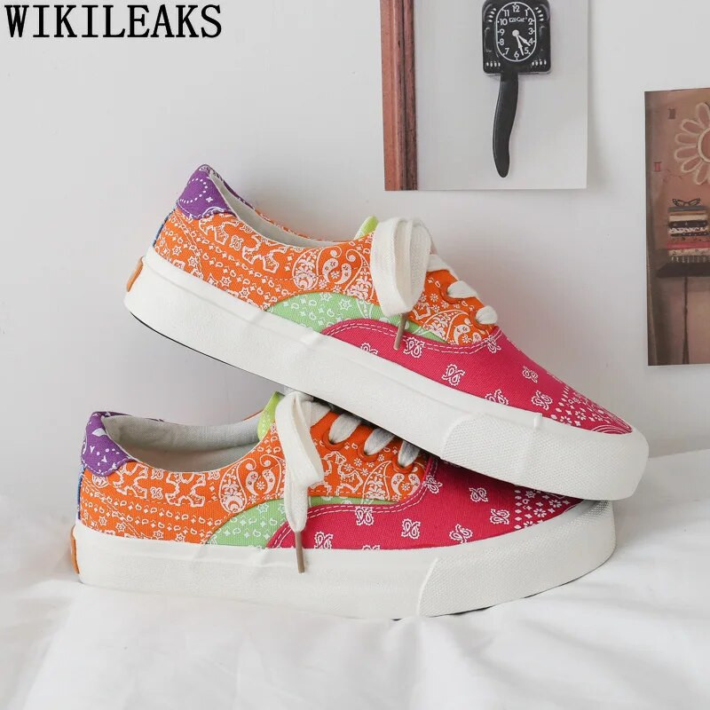 Moda Bărbați Pantofi ocazional Pantofi de pânză Bărbați Vulcanize Brand Pantofi de lux de designer Bărbați Zapatos De Mujer Pantofi Pantofi Homme