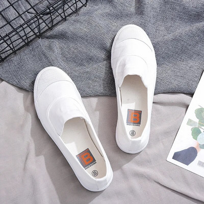 Pánske plátené topánky 2023 Jar a jeseň Nová sada nosenia kórejských študentov ploché topánky Lefu Módna ležérna obuv