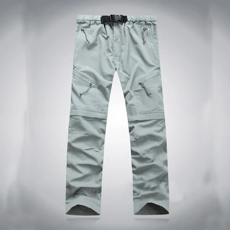 2023 m. vyriškos greito džiūvimo kelnės, lauko taktinės, atsparios vandeniui, nuimamos kelnės žygiams, sportui kvėpuojančios kelnės, kelioniniai šortai