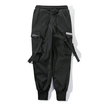 Dropshipping 2023 Hip Hop Boy Pantaloni harem cu mai multe buzunare Bărbați Streetwear Punk Pantaloni casual Joggeri pentru bărbați Pantaloni pentru bărbați până la gleznă