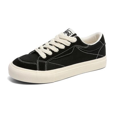 Pánske plátené topánky v štýle Harajuku, módne zelené pánske ležérne topánky, vulkanizované topánky na platforme, pánske plátené tenisky