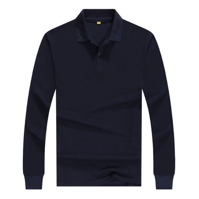 Diverse Culori Ieftin Uniforma De Munca Tricou Polo Barbati Maneca Lunga Pentru Publicitate