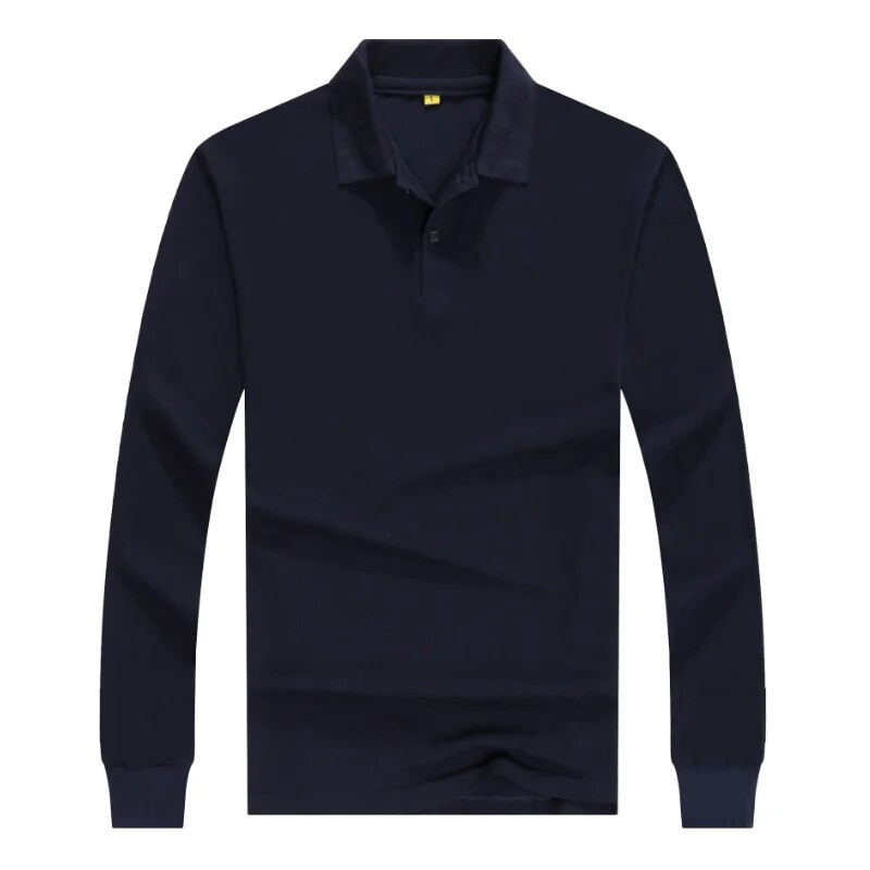 Diverse Culori Ieftin Uniforma De Munca Tricou Polo Barbati Maneca Lunga Pentru Publicitate