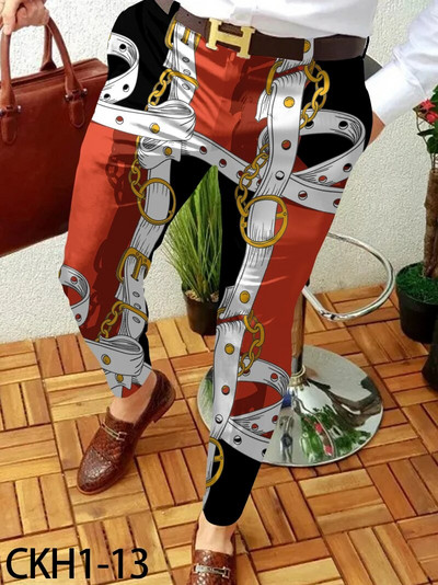 2023, pantaloni casual de afaceri pentru bărbați, cu model de lanț, pantaloni lungi drepti, pentru bărbați, primăvară, toamnă, îmbrăcăminte de stradă, îmbrăcăminte pentru bărbați