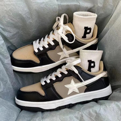 Pantofi femei Bărbați Tenisi clasici de modă Multicolor Retro Star Pantofi cu skateboard Cuplu Studenți Pantofi sport casual în aer liber