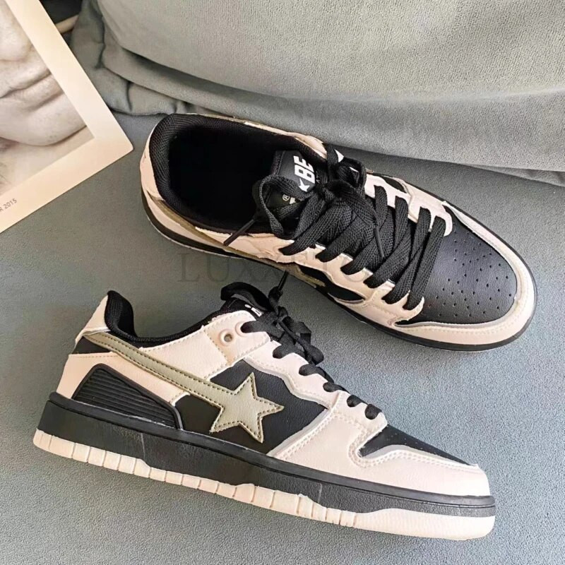 Pantofi femei Bărbați Tenisi clasici de modă Multicolor Retro Star Pantofi cu skateboard Cuplu Studenți Pantofi sport casual în aer liber