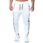 Pantaloni casual pentru bărbați de primăvară Îmbrăcăminte sport subțire Pantaloni skinny Treninguri uni Pantaloni de trening Hip Hop Streetwear Joggeri Pantaloni de trening