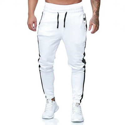 Pantaloni casual pentru bărbați de primăvară Îmbrăcăminte sport subțire Pantaloni skinny Treninguri uni Pantaloni de trening Hip Hop Streetwear Joggeri Pantaloni de trening