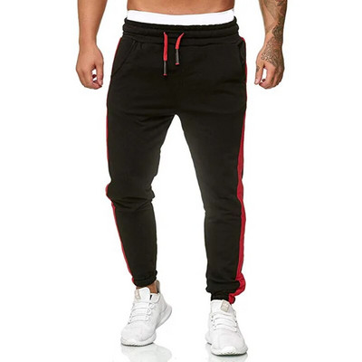 Pantaloni casual pentru bărbați de primăvară Îmbrăcăminte sport subțire Pantaloni skinny Treninguri uni Pantaloni de trening Hip Hop Streetwear Joggeri Pantaloni de trening