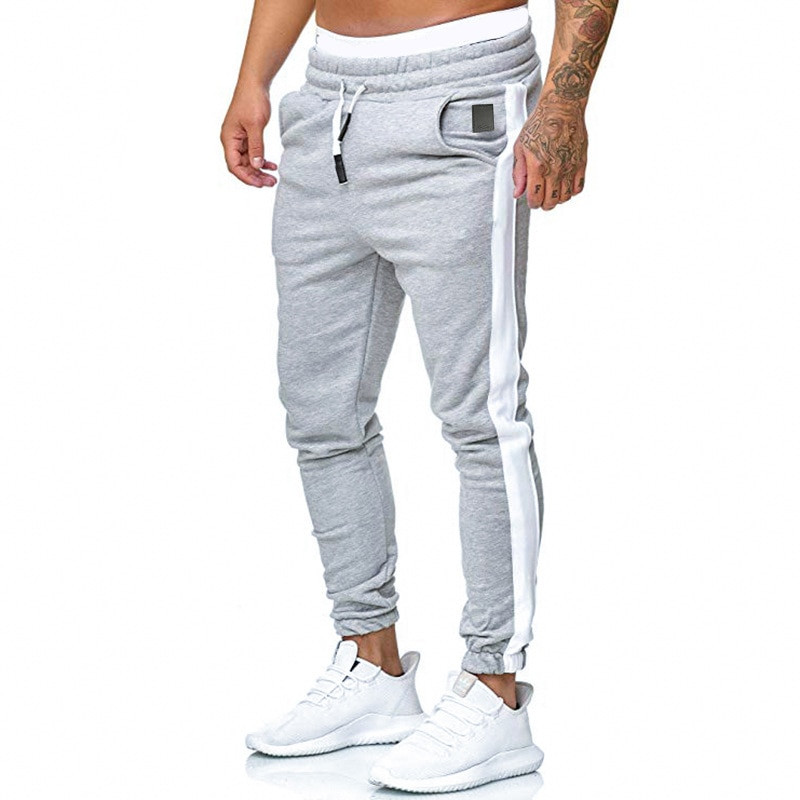Pantaloni casual pentru bărbați de primăvară Îmbrăcăminte sport subțire Pantaloni skinny Treninguri uni Pantaloni de trening Hip Hop Streetwear Joggeri Pantaloni de trening