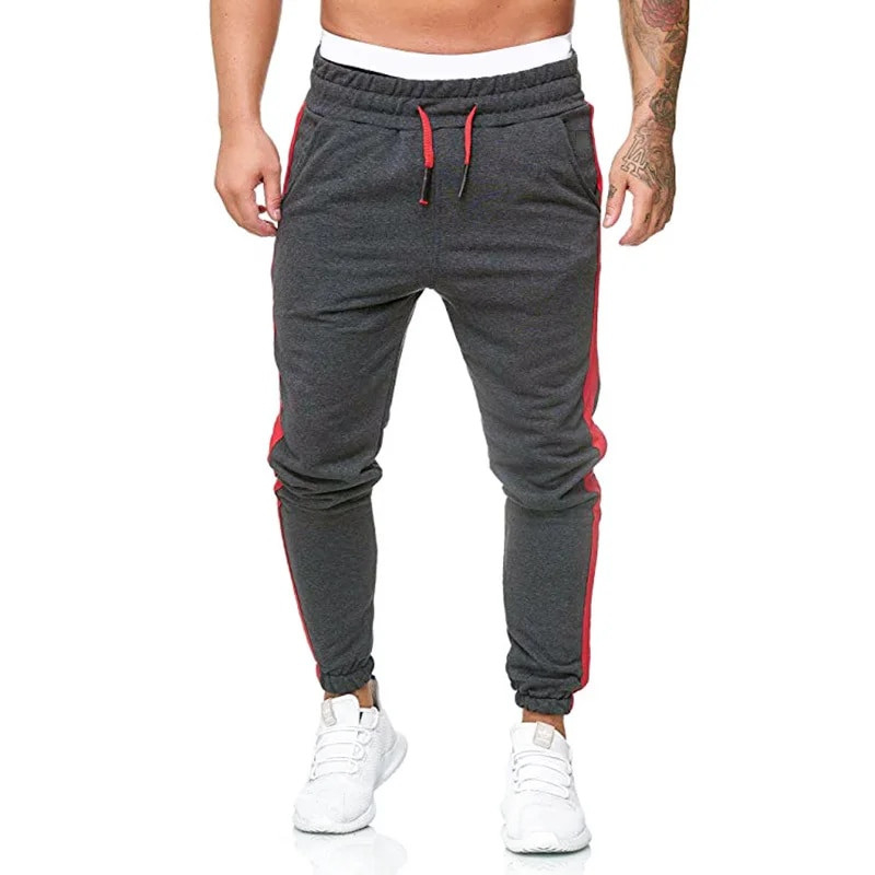 Pantaloni casual pentru bărbați de primăvară Îmbrăcăminte sport subțire Pantaloni skinny Treninguri uni Pantaloni de trening Hip Hop Streetwear Joggeri Pantaloni de trening